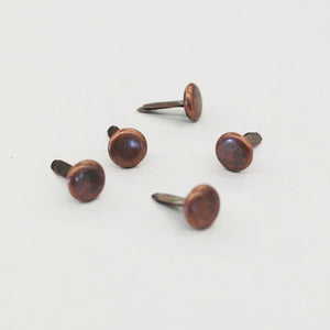 Antique Copper Round Paper Fasteners