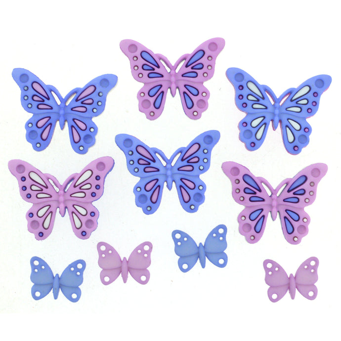 Dress It Up Buttons Sweet Butterflies 9315