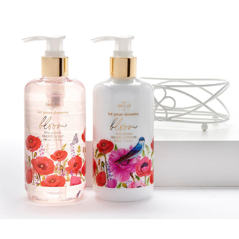 Hand Soap, Hand Lotion and Caddy