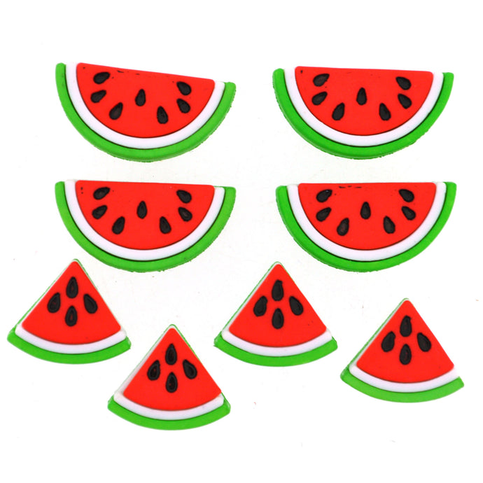 Watermelon buttons