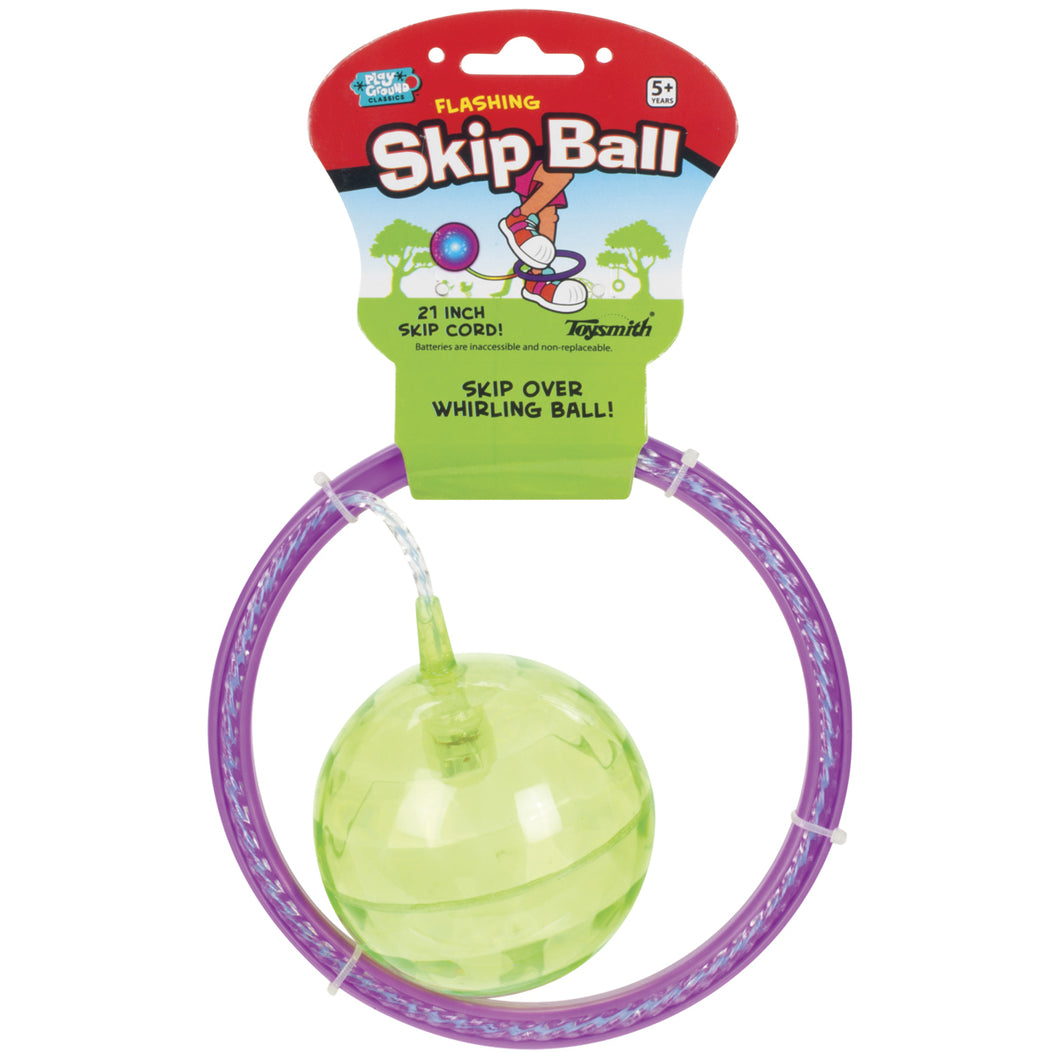 flashing light skipping ball