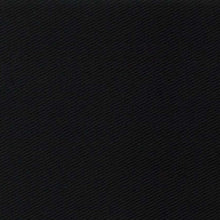 Black twill fabric.