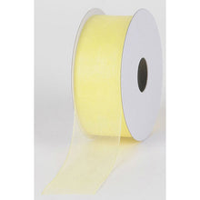 Baby Maize Mono Edge Organza Ribbon