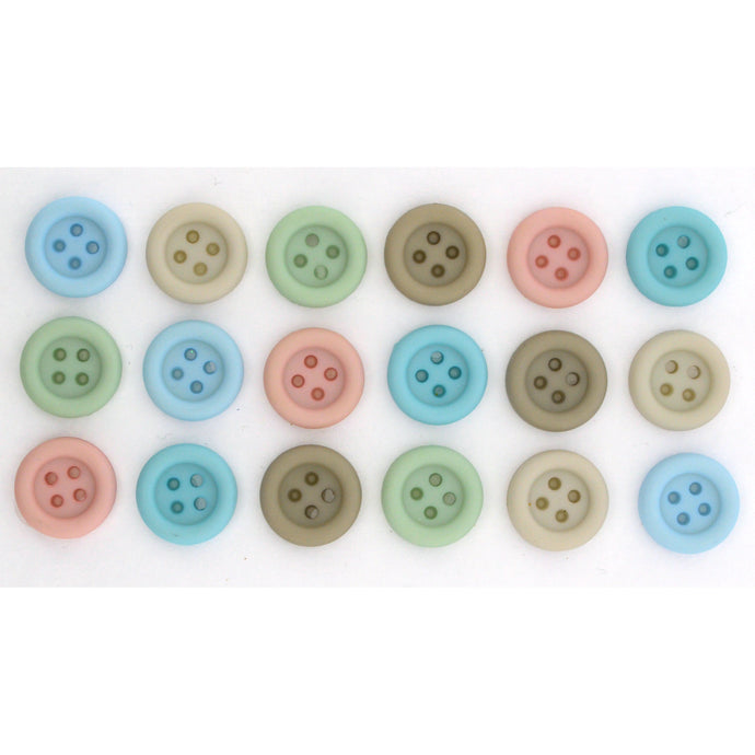 Buttons Round Shabby Chic