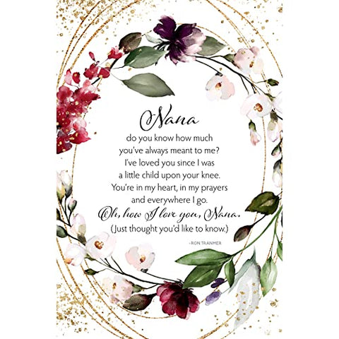 Nana Wood Plaque 9543