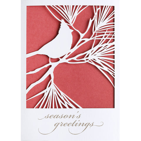 Cardinal Laser Cut Christmas Boxed Cards 955100