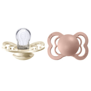 Ivory/Blush 2-Pack Supreme Pacifiers