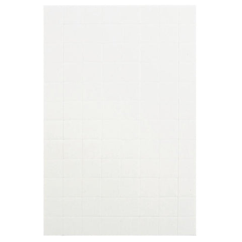 12x12mm White Dimensional Foam Pads