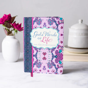 God's Words of Life for Grandmothers Devotional on Tabletop