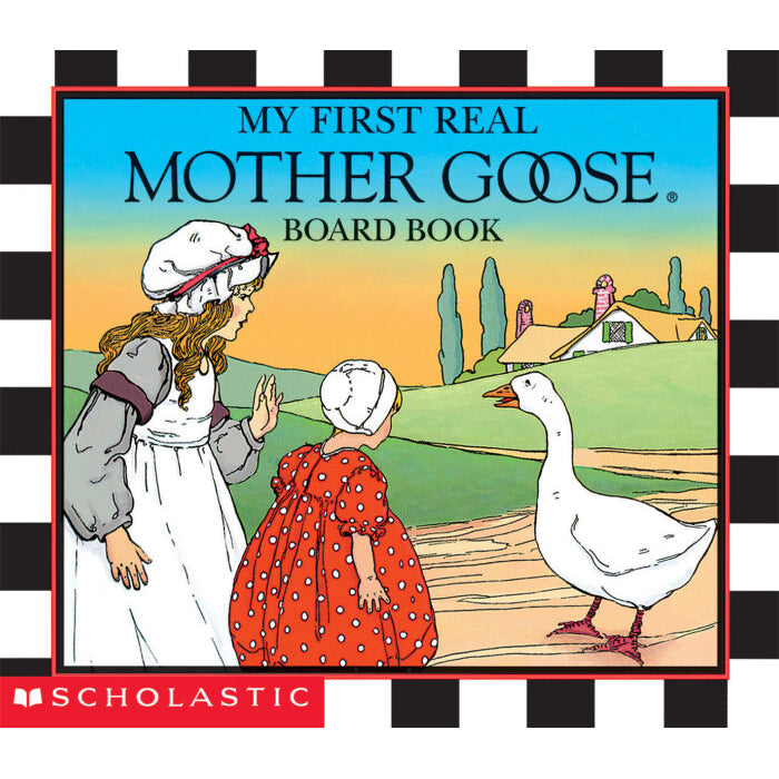 My First Real Mother Goose Board Book 9780439146715