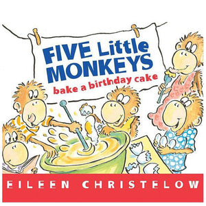 Five Little Monkeys Bake a Birthday Cake 9780544-084599