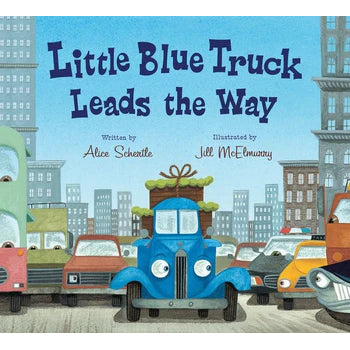Little Blue Truck Leads the Way Board Book 9780544568051