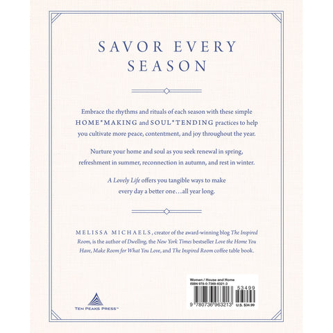A Lovely Life
Savoring Simple Joys in Every Season Back Cover