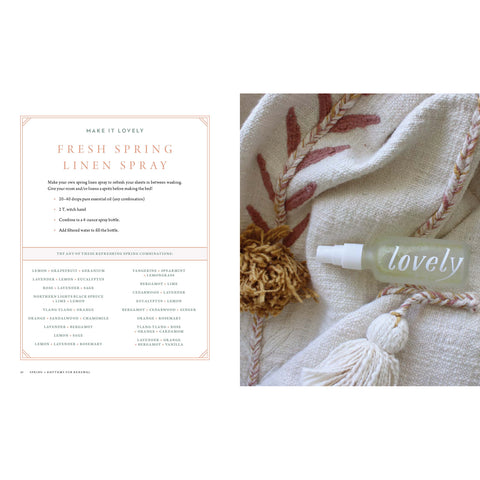 A Lovely Life
Savoring Simple Joys in Every Season Inside Sample of Fresh Spring Linen Spray Recipe