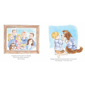 Reagandoodle and Little Buddy Find a Forever Family Things That Are True Because Someone Chose You Inside Sample