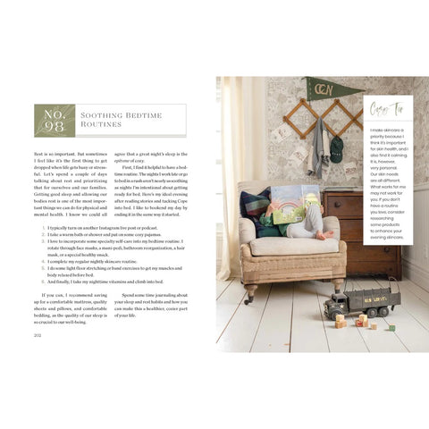 Sample Pages: No. 98 Soothing Bedtime Routines