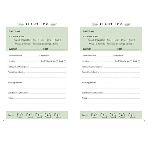 Gardener's Logbook 332783