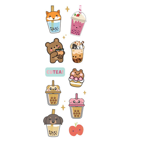 Bubble Tea Sticker Set 344625