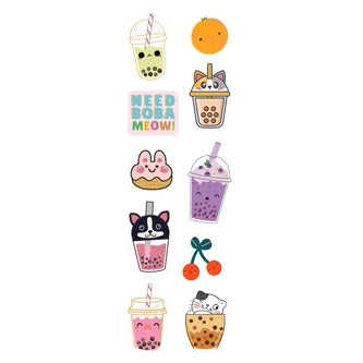 Bubble Tea Sticker Set 344625