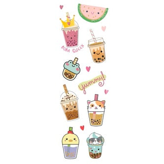 Bubble Tea Sticker Set 344625