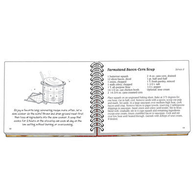 Sample Pages: Farmstand Bacon-Corn Soup