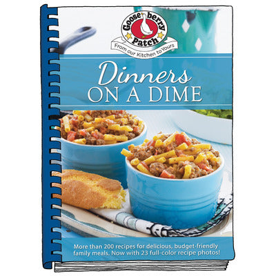 Front Cover of Dinners on a Dime Cookbook