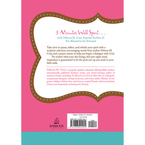 Too Blessed to be Stressed: 3-Minute Devotions Journal for Women Back Cover