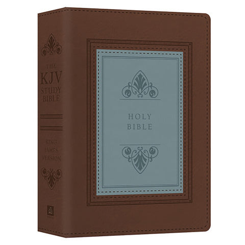 KJV Large Print Indexed Study Bible 9781683228455