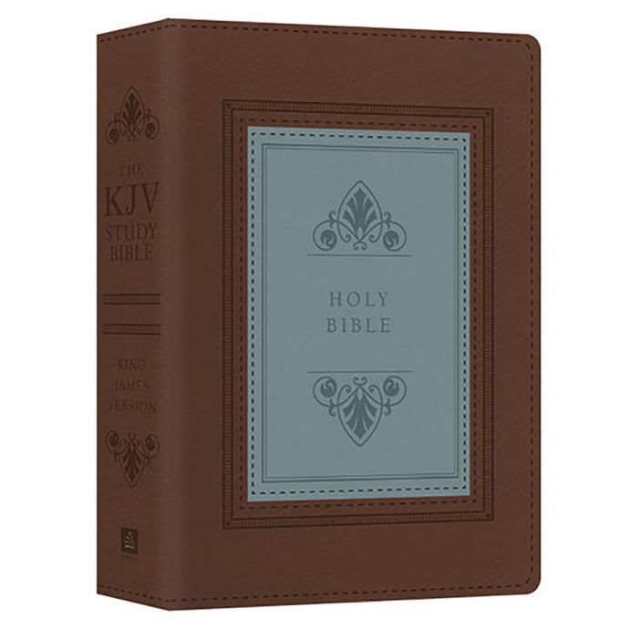 KJV Large Print Indexed Study Bible 9781683228455