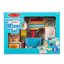wooden mixer set