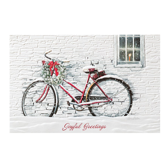 Christmas Bike Boxed Holiday Cards 98922