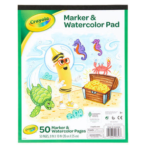 Marker & Watercolor Pad 99-3403