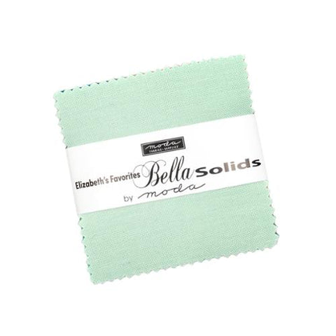 Bella Solids Mini Charm Cotton Fabric 9900MCE