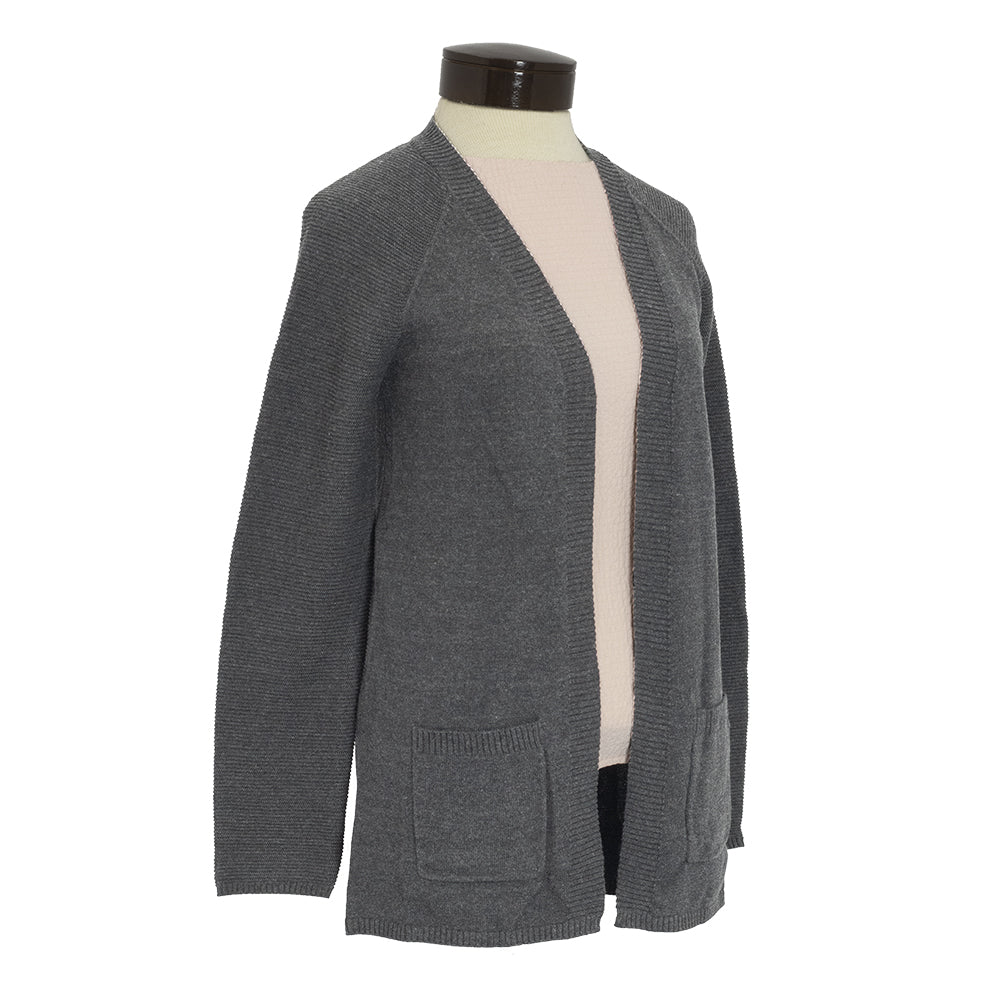 Charcoal Women's Pocket Cardigan 9910