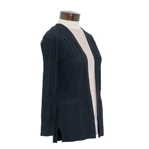 Women's Cable Lines Cardigan 9912 side view