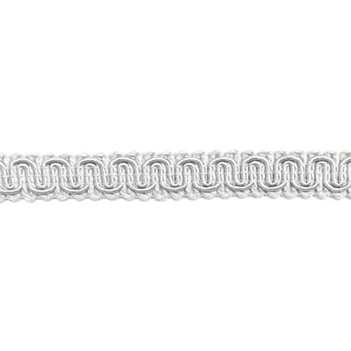 White Scroll Gimp Decorative Trim 9940-A01