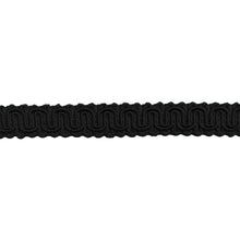 Black Scroll Gimp Decorative Trim 9940-R01