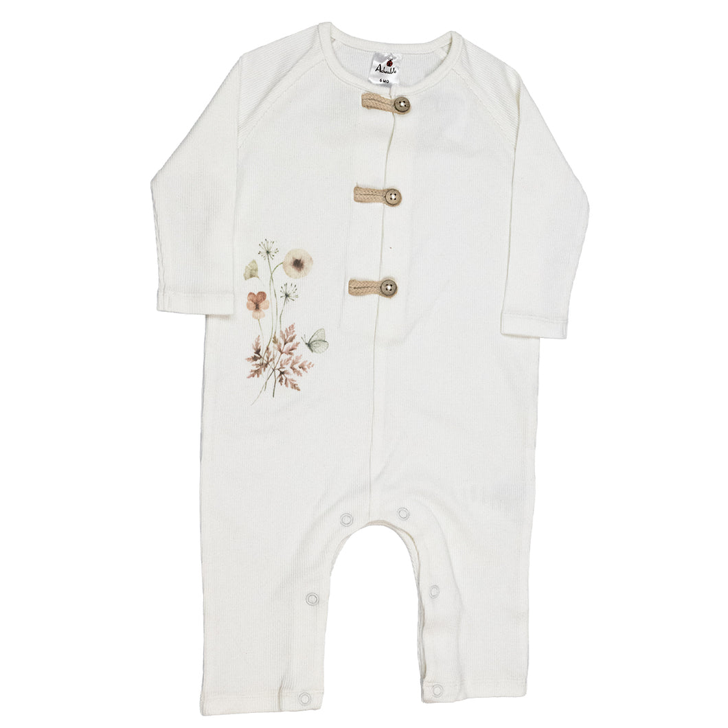 Girls' Rib Knit Body Suit A1104