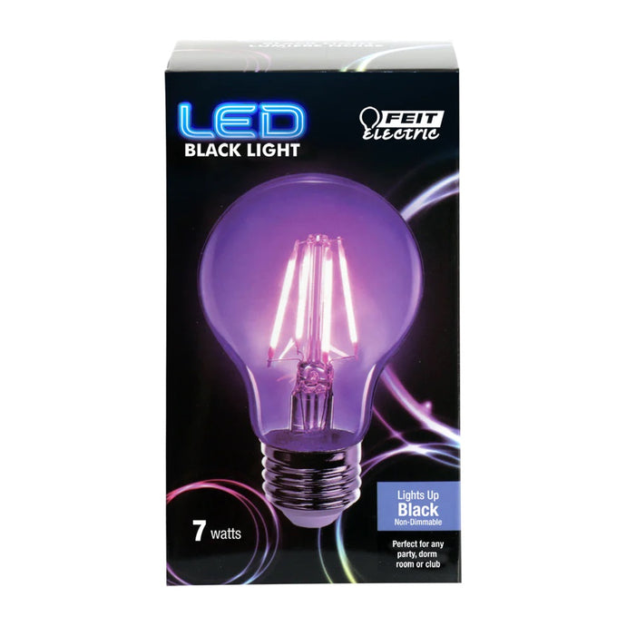 7W A19 Blacklight LED Light Bulb A19/BLB/LED