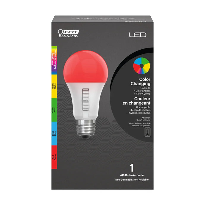 Color-Changing A19 Party Bulb A19RGBY6WY/LEDI