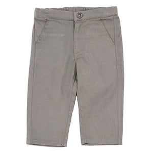 Gray Baby Cotton Dress Pants A2101