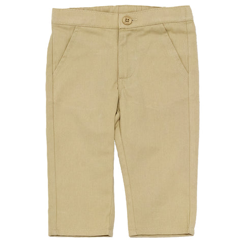 Tan Baby Cotton Dress Pants A2101
