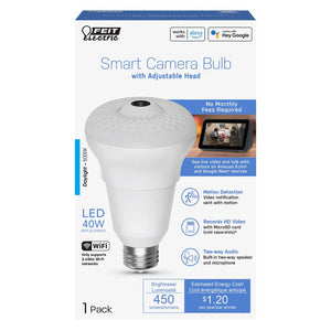 Smart LED A23 Camera Light Bulb A450850CAMWIFIL