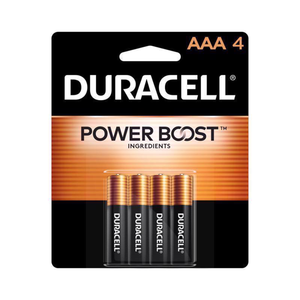 4 pack AAA Alkaline Batteries MN2400B