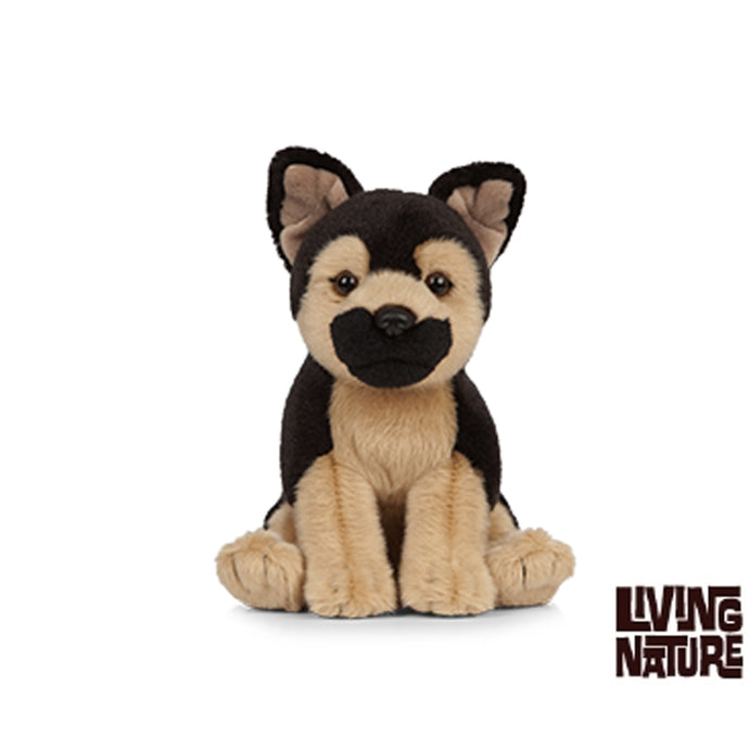 Living Nature German Shepherd Puppy Plush Toy AN440