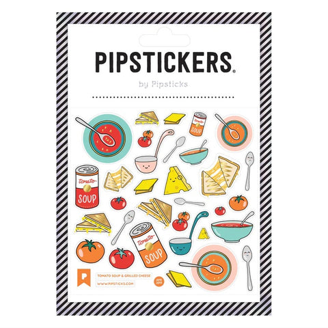 Tomator Soup & Grilled Cheese Pipstickers
