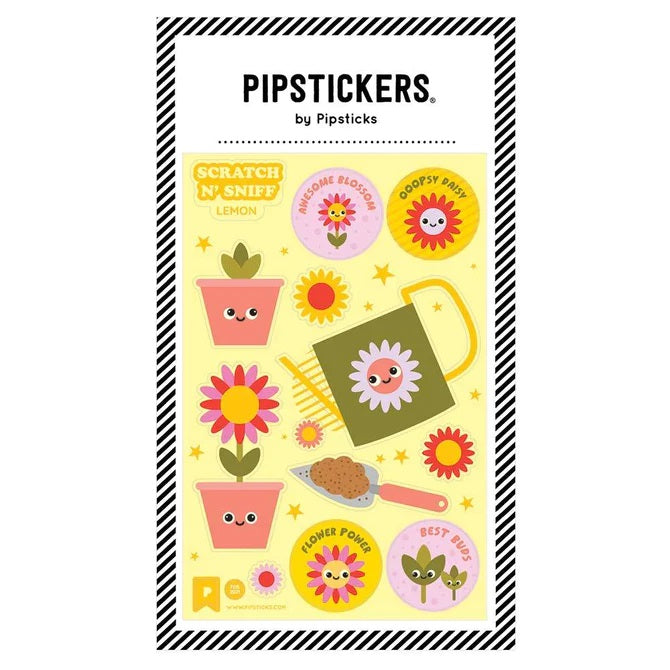 Awesome Blossoms Lemon Scratch 'N Sniff Pipstickers