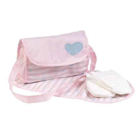 Classic Pastel Pink Doll Diaper Bag 22123