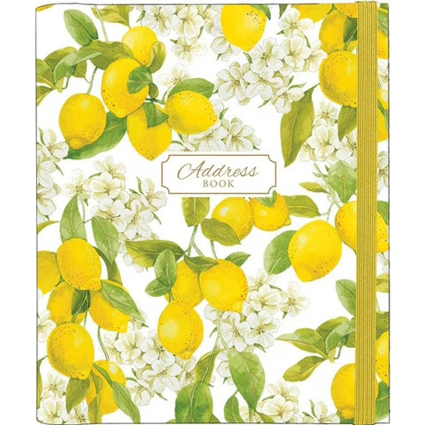 Amalfi Lemons Large Address Book 345738