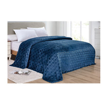 Amrani Microplush Blanket navy